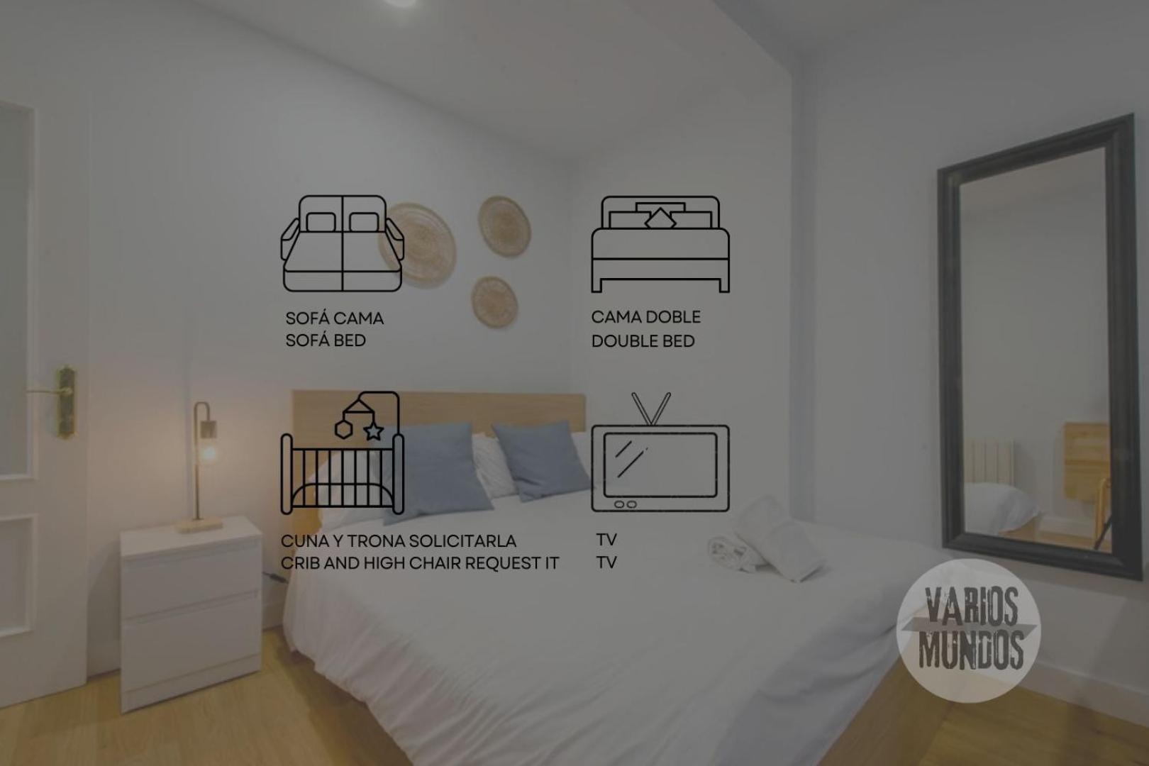 Calle Regueros Loft Para 3Pax En Pleno Chueca Madrid Exterior photo